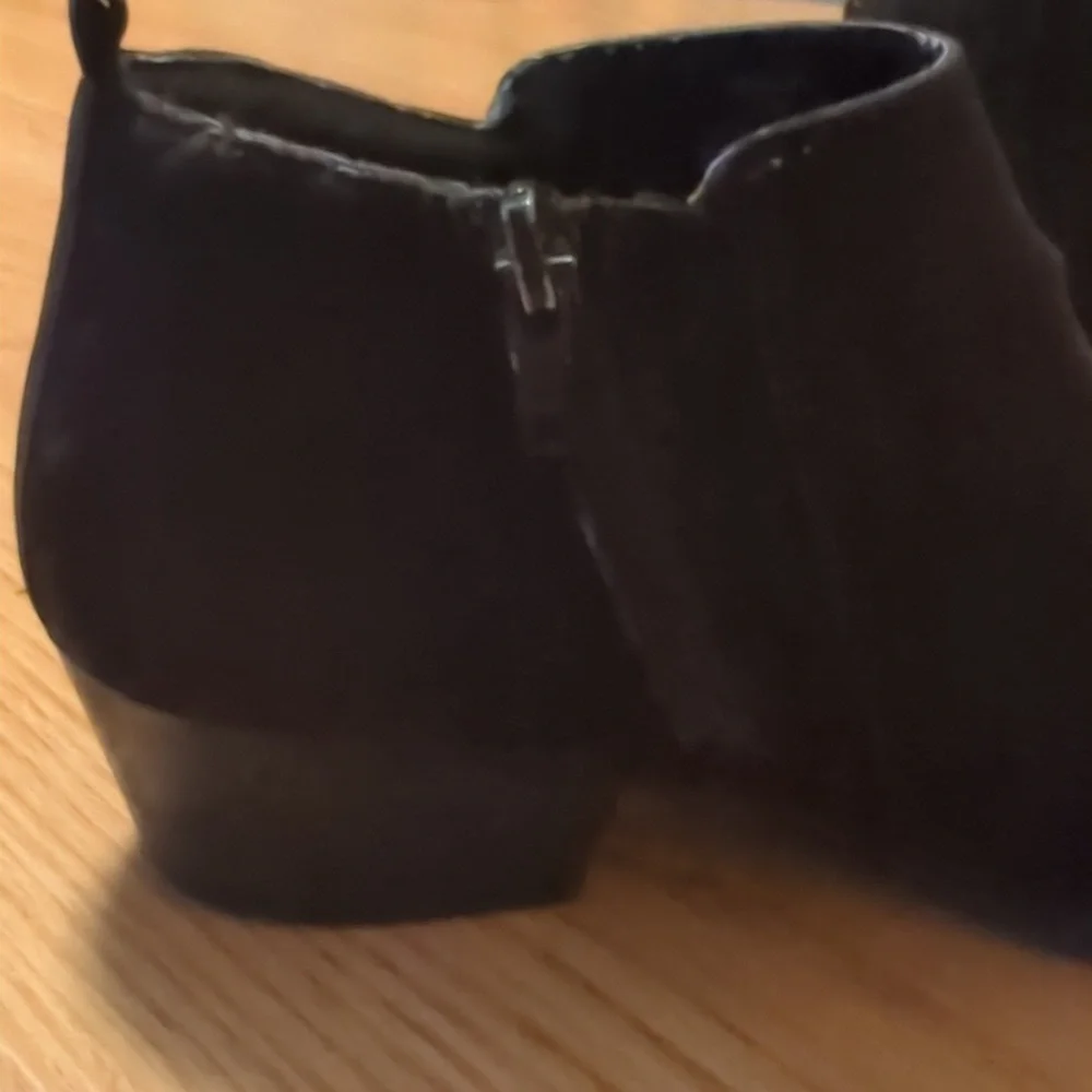 Style & Co. Black ankle booties